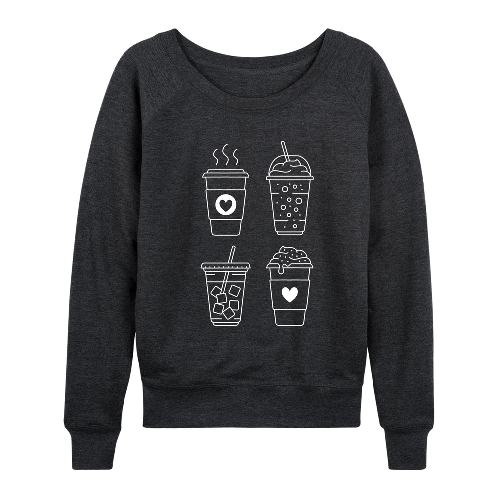 Types Of Coffee - Women's Slouchy