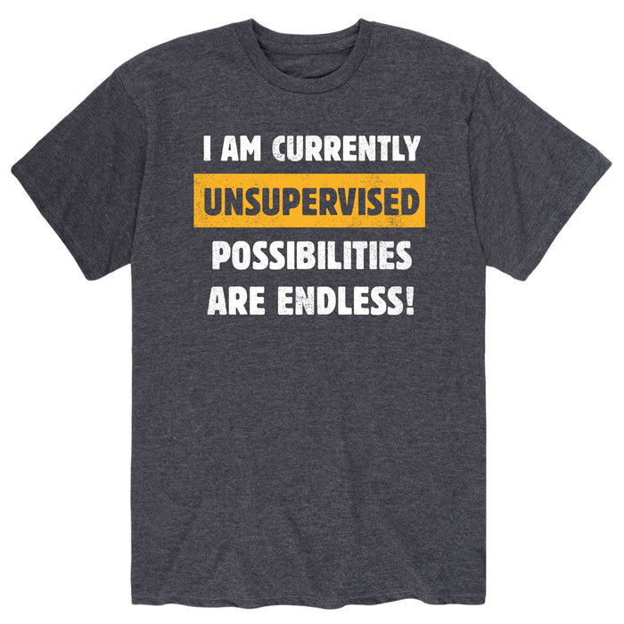 Currently Unsupervised-Men's Short Sleeve T-Shirt