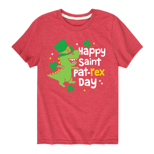 Happy St. Pat Rex Day - Youth & Toddler Short Sleeve T-Shirt