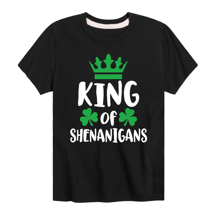 Shenanigans King - Youth & Toddler Short Sleeve T-Shirt