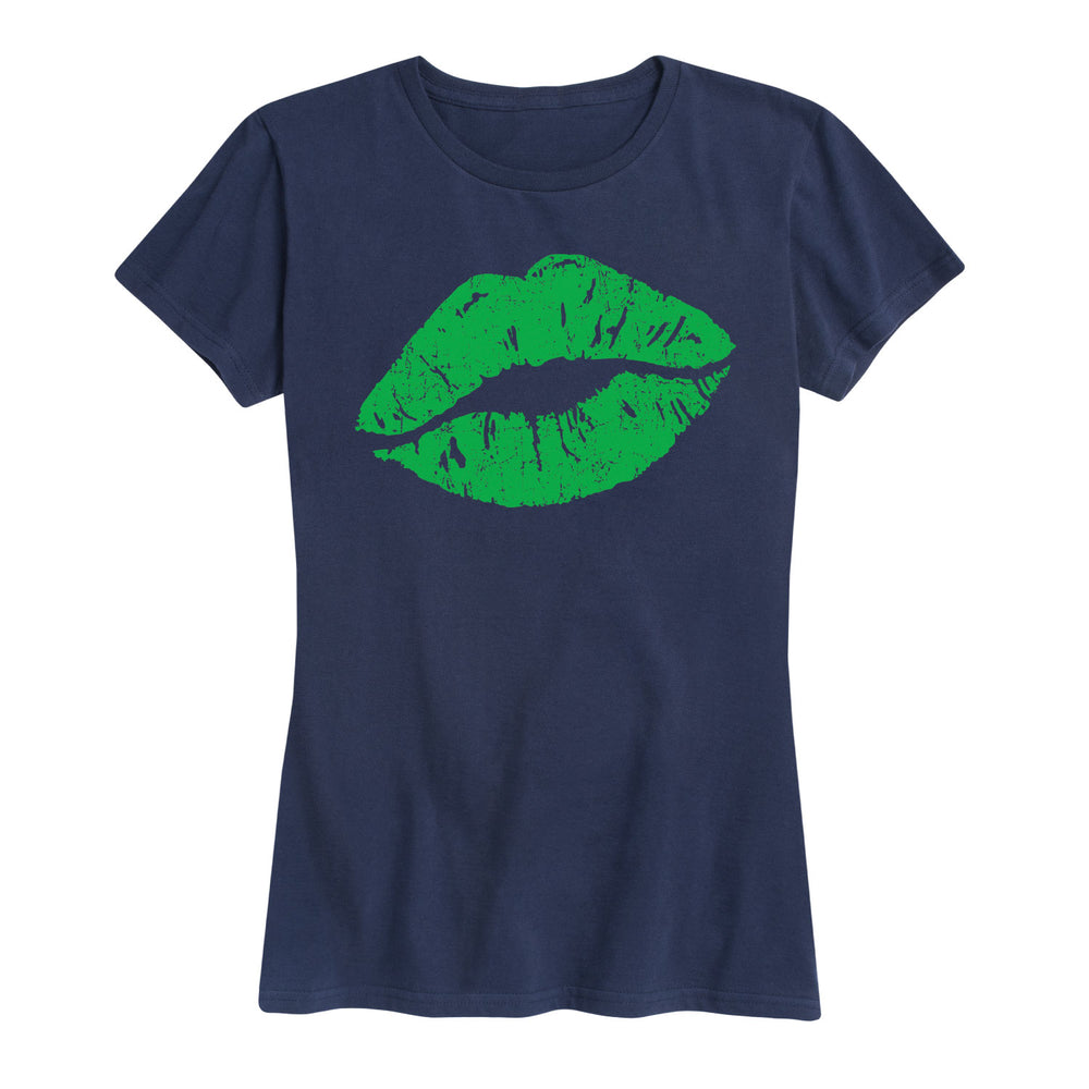 Green Lips - Women's Short Sleeve T-Shirt