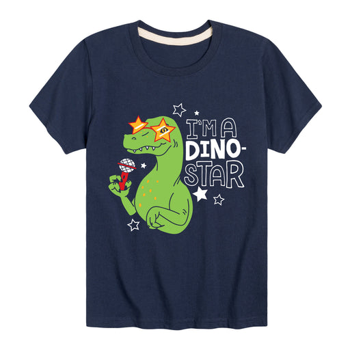 I'm a Dinostar - Youth & Toddler Short Sleeve T-Shirt