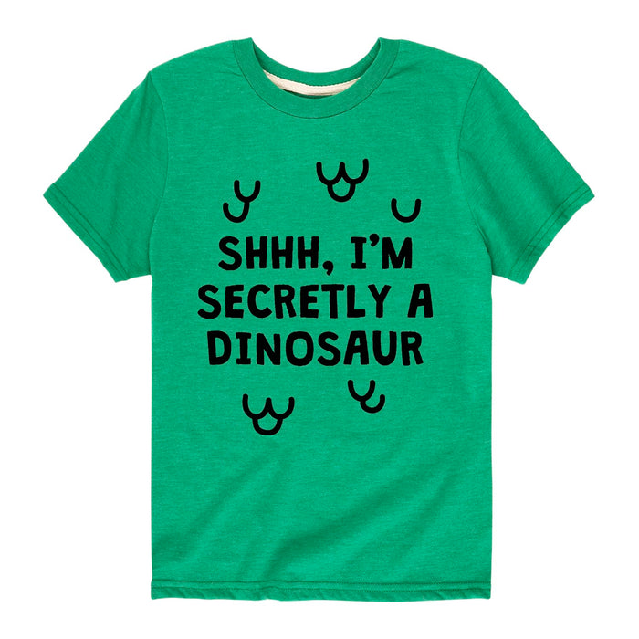 Secretly A Dinosaur - Youth & Toddler Short Sleeve T-Shirt