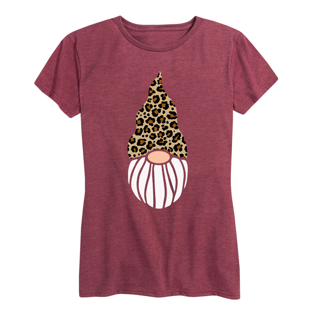 Leopard Print Gnome - Women's Short Sleeve T-Shirt