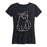 Cat Outline Bandana - Women's Short Sleeve T-Shirt