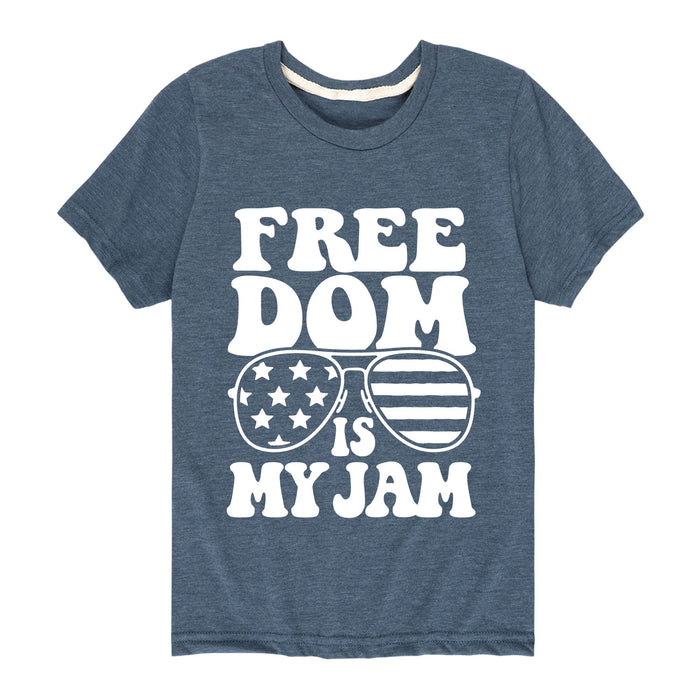 Freedom Is My Jam - Youth & Toddler Short Sleeve T-Shirt