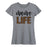 Mama Life Leopard - Women's Short Sleeve T-Shirt