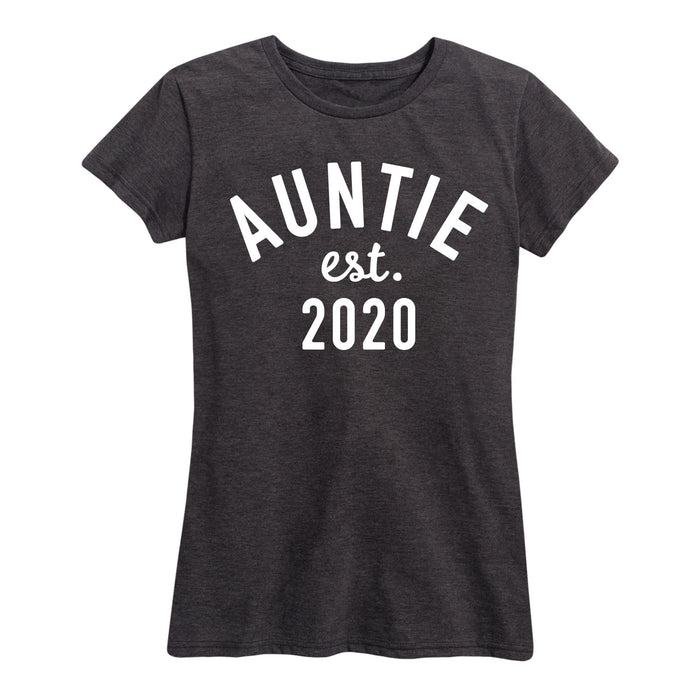 Auntie Est. 2020 - Women's Short Sleeve T-Shirt