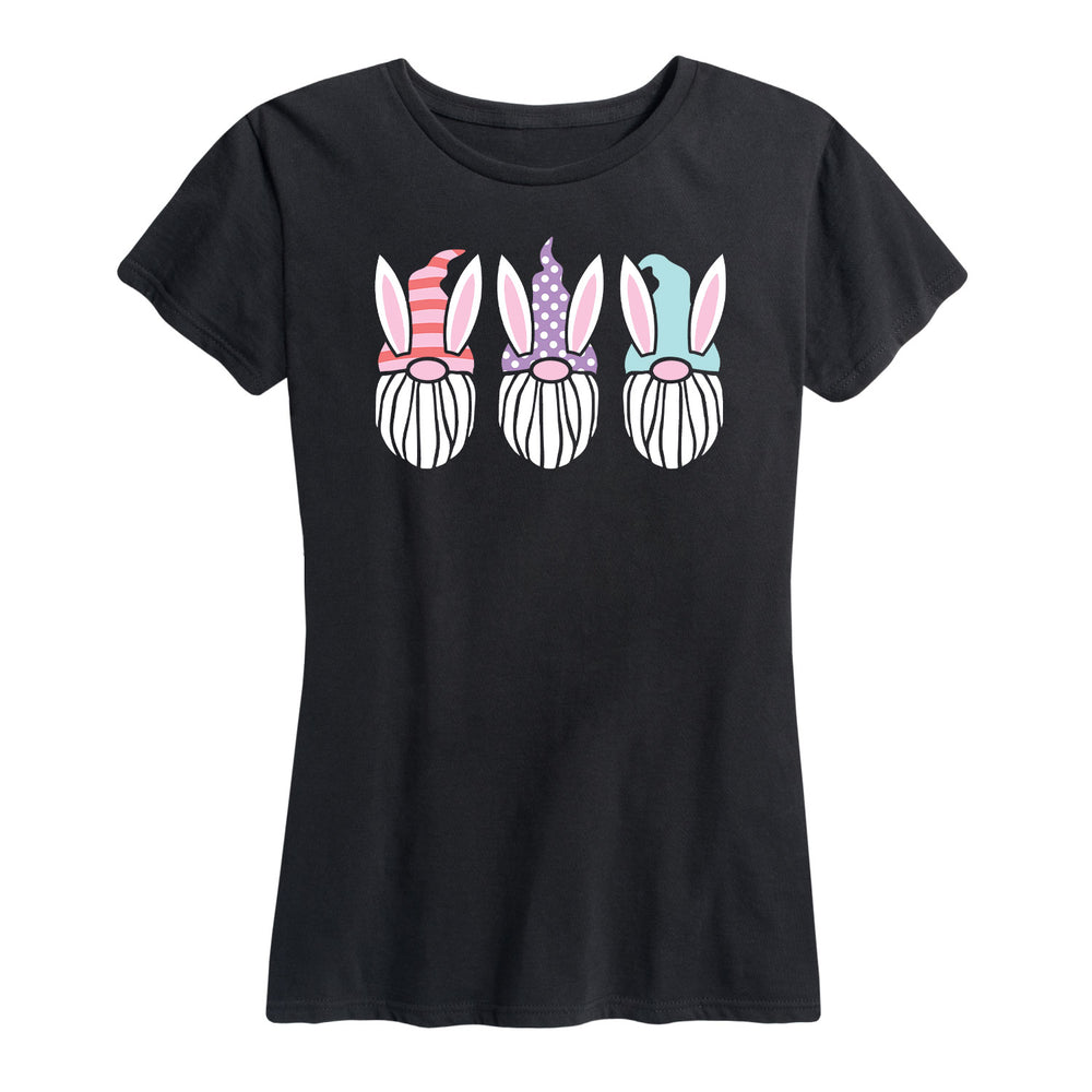Easter Gnome Faces - Women's Short Sleeve T-Shirt