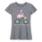 Flamingo On Bike - Women's Short Sleeve T-Shirt