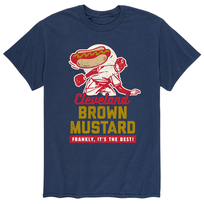 Cleveland Brown Mustard - Men's Short Sleeve T-Shirt