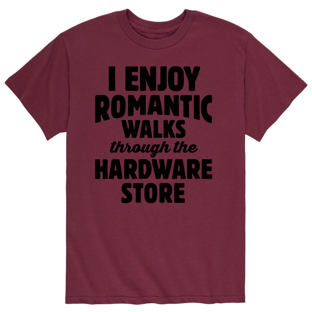 Enjoy Romantic Walks Through the Hardware Store - Men's Short Sleeve T-Shirt