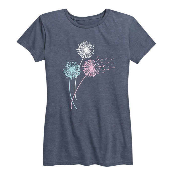 Pastel Dandelions - Women's Short Sleeve T-Shirt