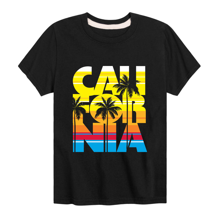 California Sunset - Youth & Toddler Short Sleeve T-Shirt