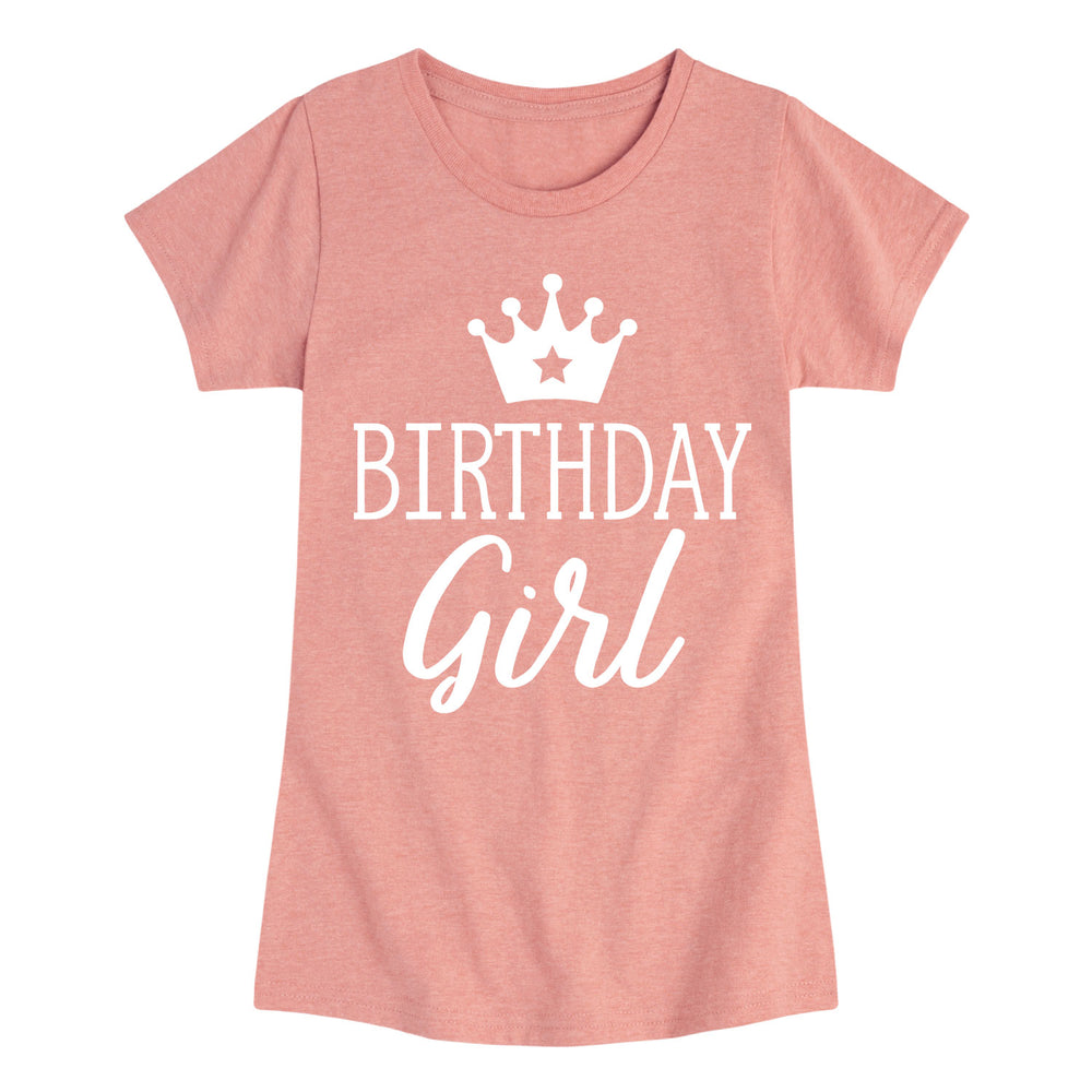Birthday Girl - Youth & Toddler Girls Short Sleeve T-Shirt
