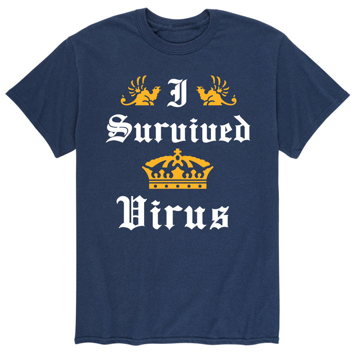 I Survived Coronavirus - Men's Short Sleeve T-Shirt