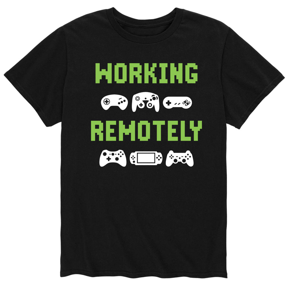 Working Remotely - Men's Short Sleeve T-Shirt