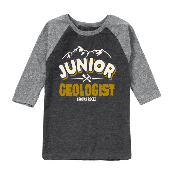 Junior Geologist - Toddler Raglan