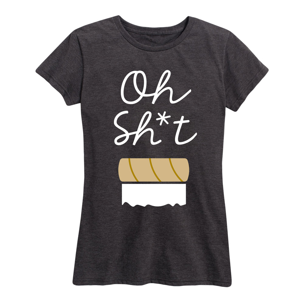 Oh Sh-t Toilet Paper - Women's Short Sleeve T-Shirt