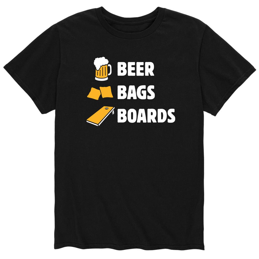 Beer Bags Boards - Men's Short Sleeve T-Shirt