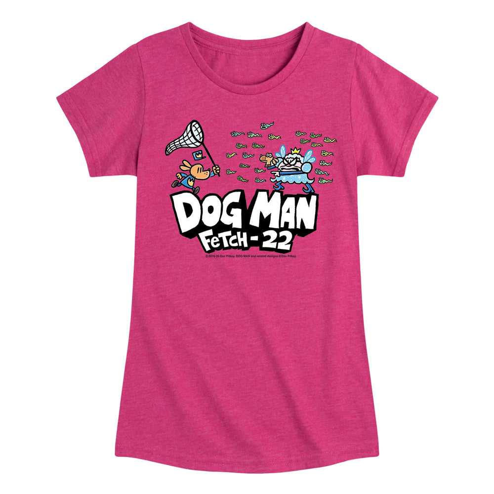 Dogman vs Fair Fairy - Youth & Toddler Girls Short Sleeve T-Shirt