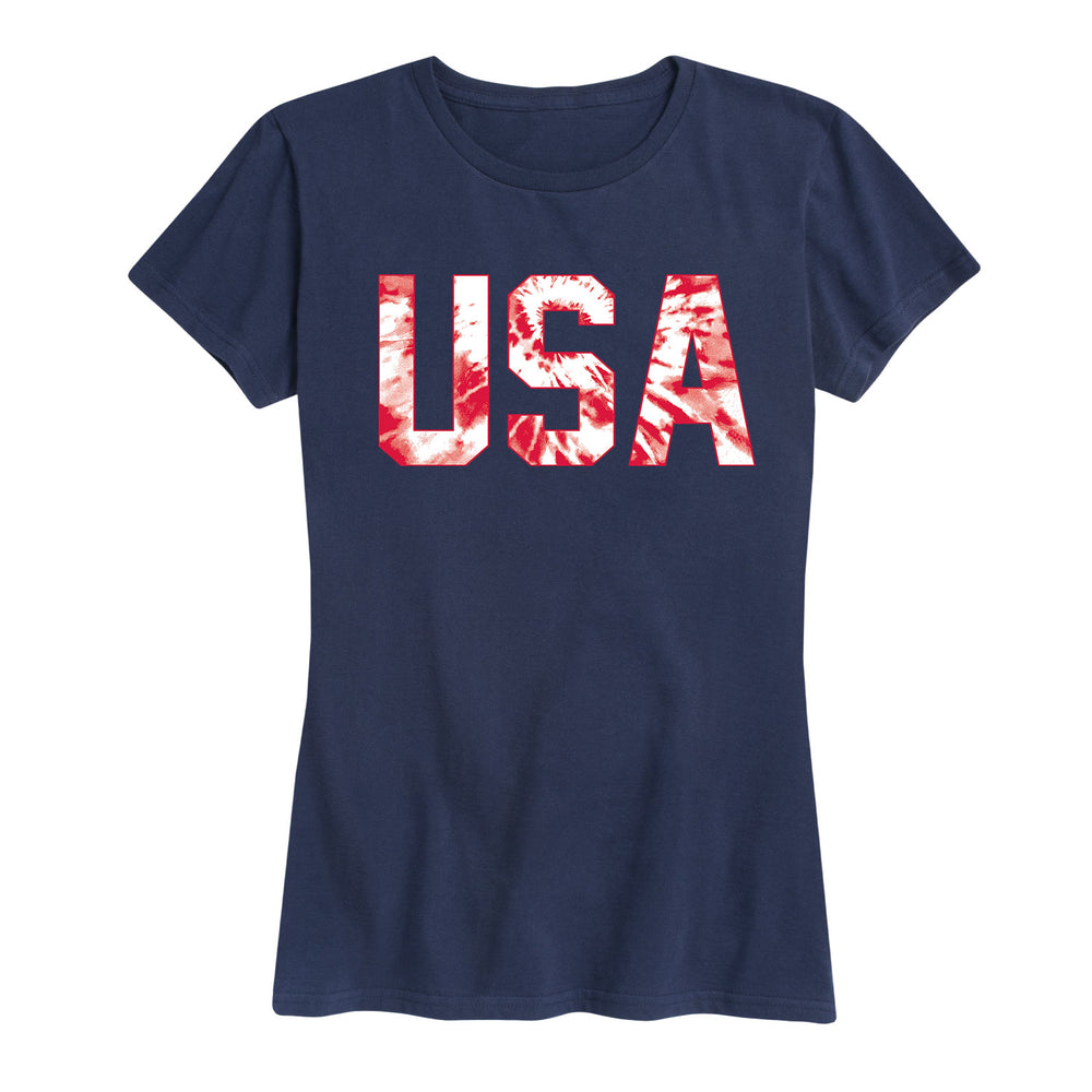 Tie Dye USA - Women's Short Sleeve T-Shirt