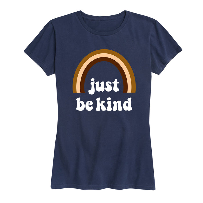 Just Be Kind - Women's Short Sleeve T-Shirt