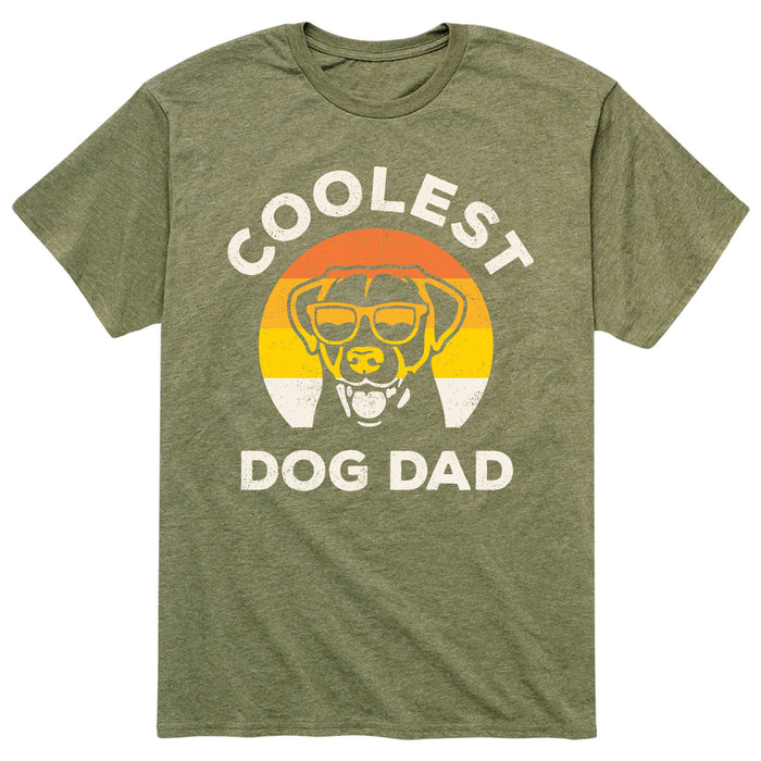 Coolest Dog Dad - Men's Short Sleeve T-Shirt