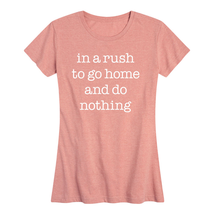 In A Rush To Go Home - Women's Short Sleeve T-Shirt