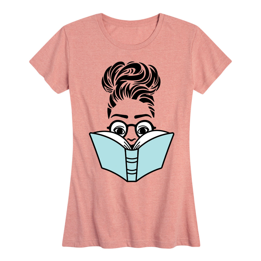 Woman Reading Book - Women's Short Sleeve T-Shirt