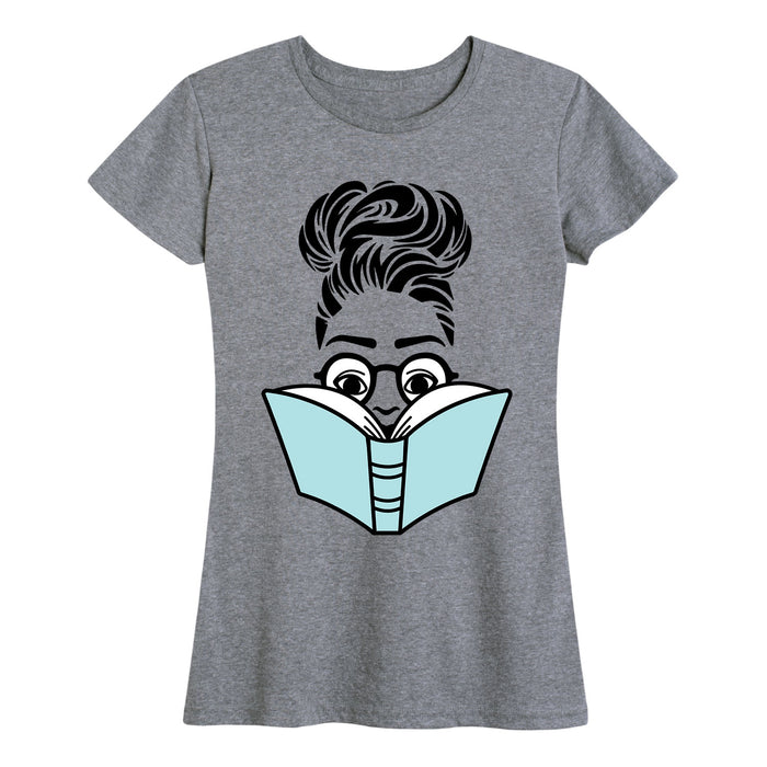 Woman Reading Book - Women's Short Sleeve T-Shirt
