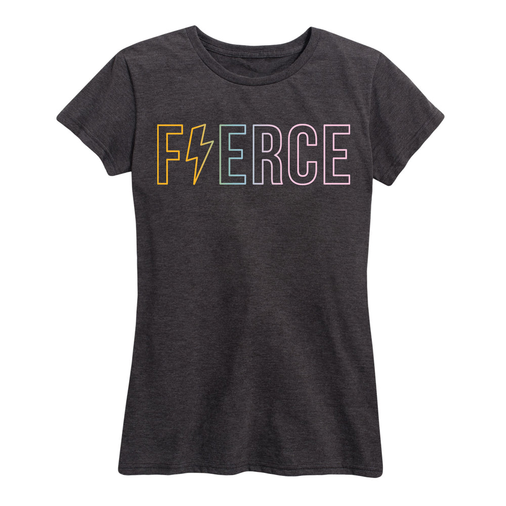 Fierce Lightning Bolt - Women's Short Sleeve T-Shirt