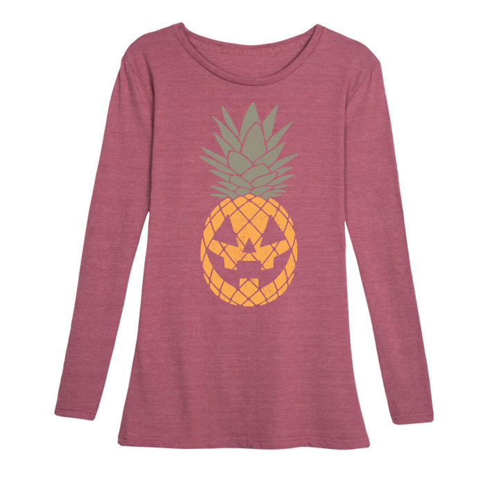Pineapple Pumpkin - Women's Long Sleeve T-Shirt
