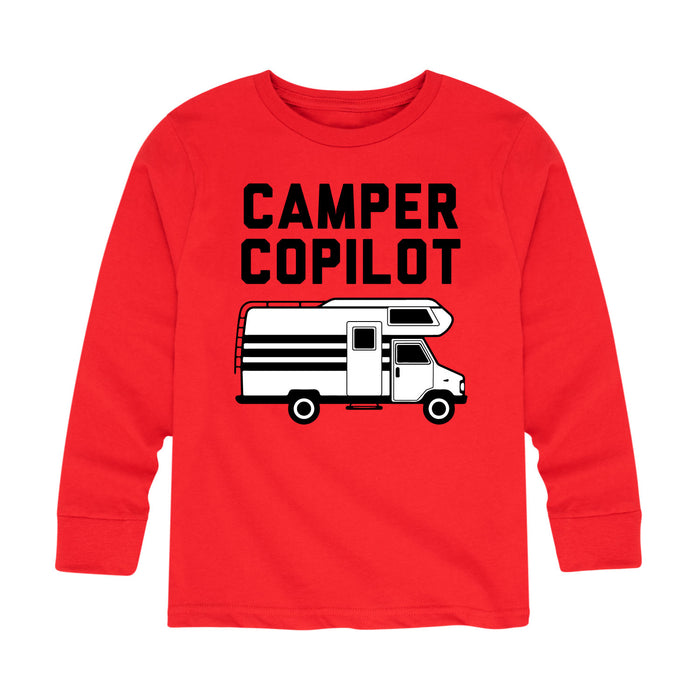 Camper Copilot - Youth & Toddler Long Sleeve T-Shirt