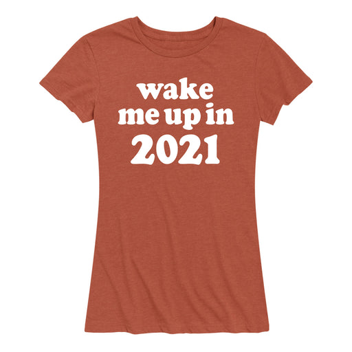 Wake Me Up 2021 - Women's Short Sleeve T-Shirt