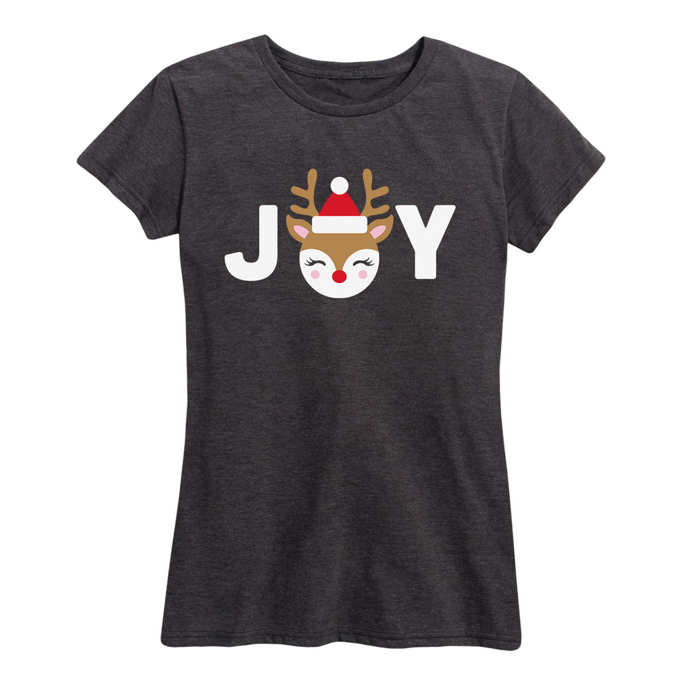 Joy Reindeer - Women's Short Sleeve T-Shirt