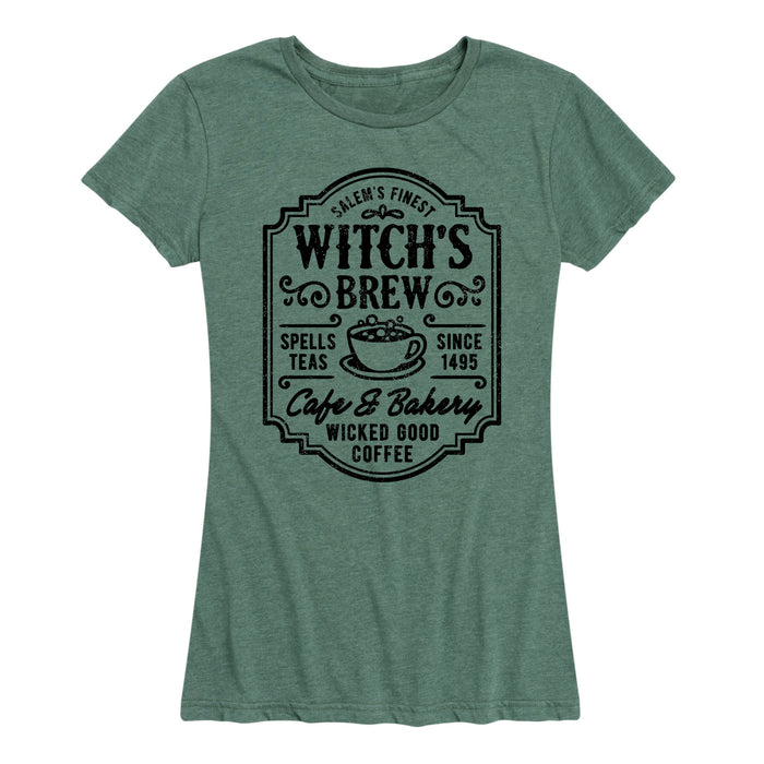 Witchs Brew Cafe And Bakery Womens Tee