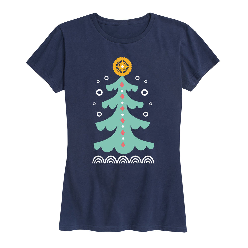 Nordic Christmas Tree - Women's Short Sleeve T-Shirt