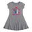 Groovy Love - Youth & Toddler Girls Fit and Flare Dress