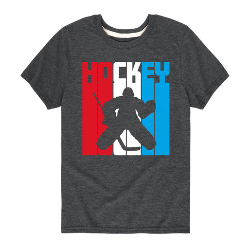 Retro Hockey - Youth & Toddler Short Sleeve T-Shirt