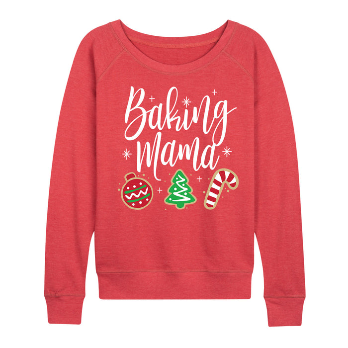 Baking Mama - Women's Lightweight French Terry Pullover
