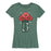 Pointsettias Mason Jar - Women's Short Sleeve T-Shirt