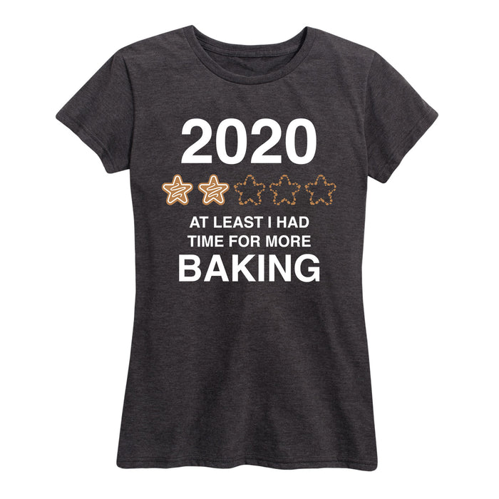 2020 More Time For Baking - Women's Short Sleeve T-Shirt