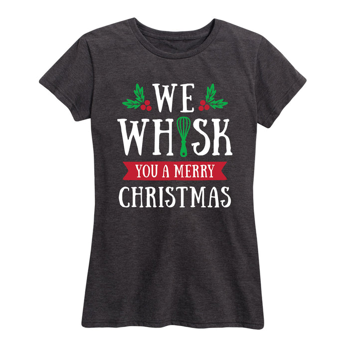 We Wisk You A Merry Christmas - Women's Short Sleeve T-Shirt