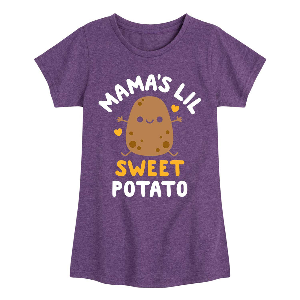 Mamas Lil Sweet Potato - Toddler And Youth Girls Short Sleeve Graphic T-Shirt
