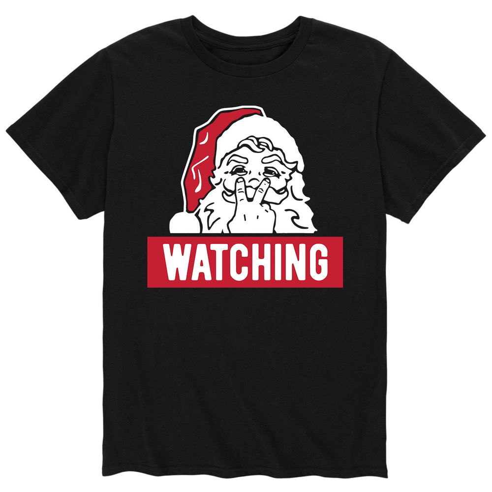 Santa Watching - Men's Short Sleeve T-Shirt