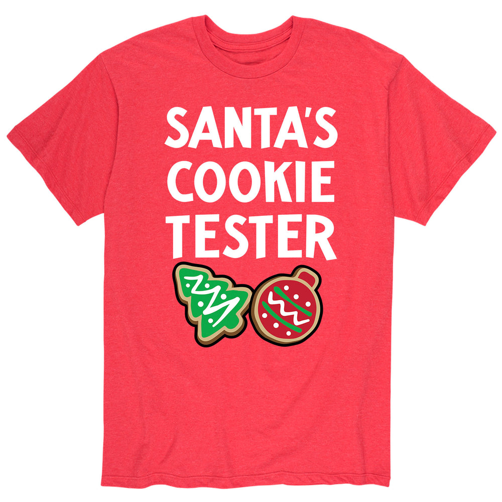 Santa's Cookie Tester - Men's Short Sleeve T-Shirt