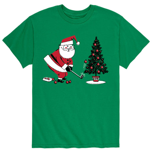 Santa Golfer - Men's Short Sleeve T-Shirt
