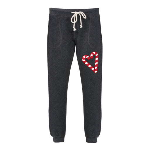 Candy Cane Heart - Women's Joggers