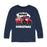 Christmas Tractor - Toddler And Youth Long Sleeve Graphic T-Shirt